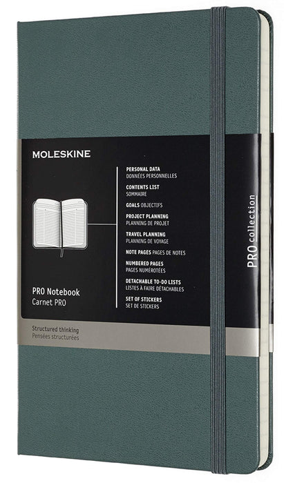 Moleskine PROPFNTB3HK19 Large Pro Hard Notebook