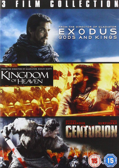 EXODUS/KINGDOM HEAVEN/CENTURION ASDA EXCL TRIPLE