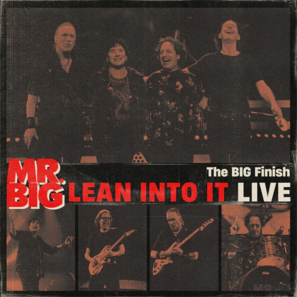 The Big Finish - Lean Into It Live (RSD Black Red Splatter