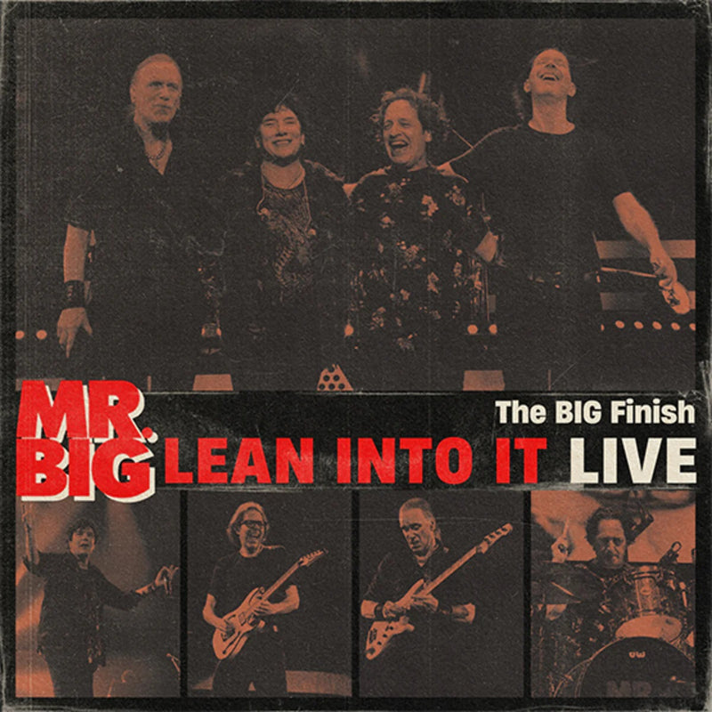 The Big Finish - Lean Into It Live (RSD Black Red Splatter