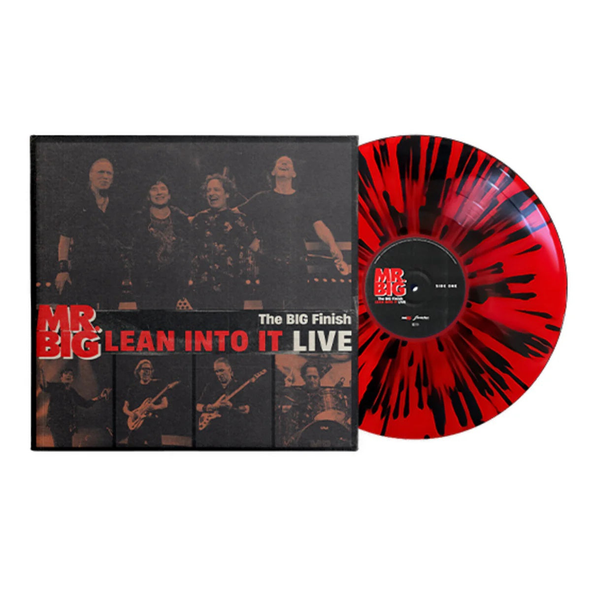 The Big Finish - Lean Into It Live (RSD Black Red Splatter