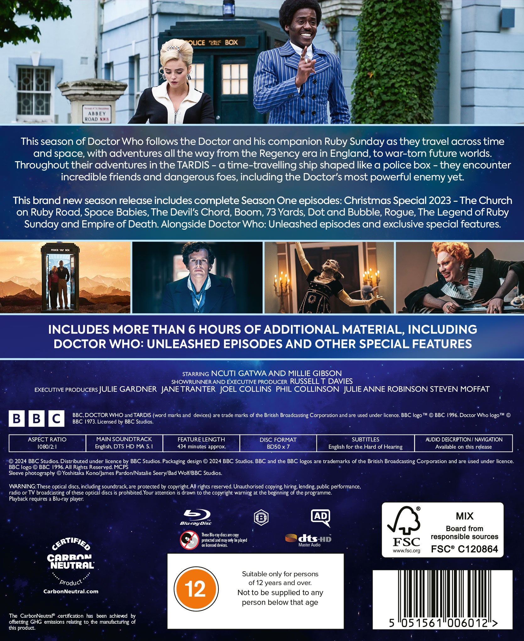 Doctor Who: Season 1 (2024)  Blu-Ray