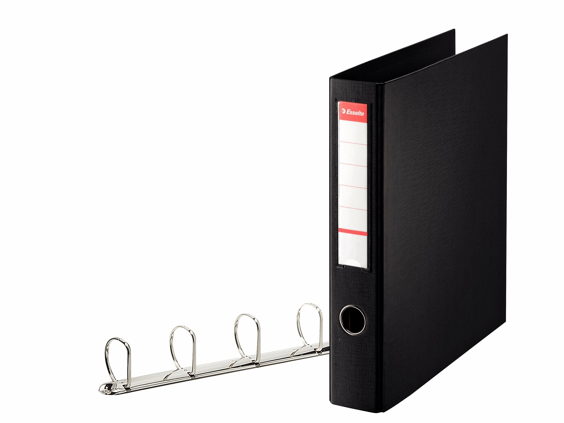Esselte 4 Ring Binder, PP, Holds up to 380 Sheets, 60 mm Spine, 82407 - A4