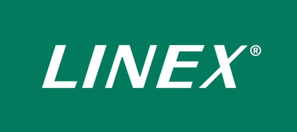 Linex 1:20:500 300mm Scale Rule Flat - White
