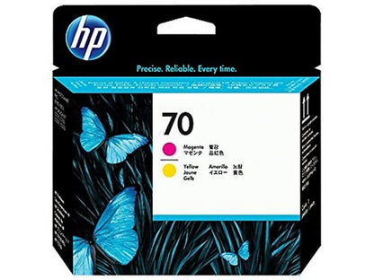 HP 70 - C9406A - 1 x Yellow, 1 x Magenta - Printhead - For DesignJet Z2100, Z3100, Z3200, Z5200, Z5400, Photosmart Pro B8850, Pro B9180