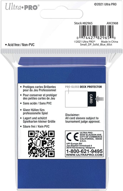 Ultra Pro Sleeves 60 d10 Card Game (Small, Blue