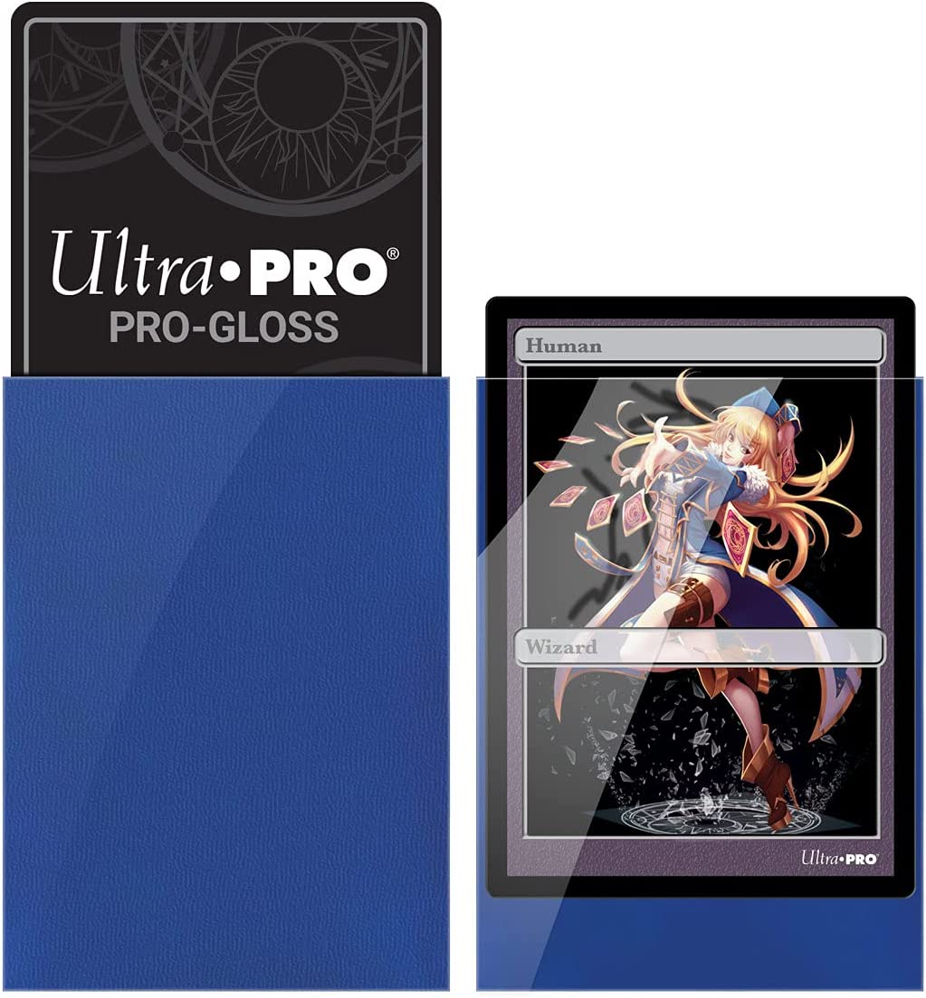 Ultra Pro Sleeves 60 d10 Card Game (Small, Blue