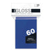 Ultra Pro Sleeves 60 d10 Card Game (Small, Blue