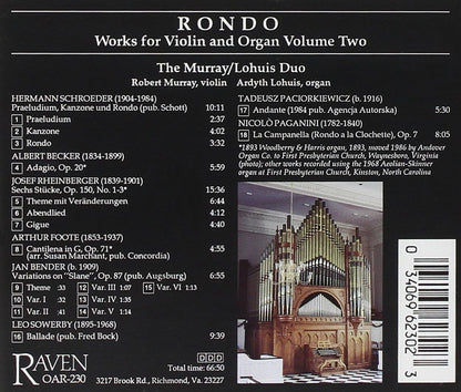 Works for Violin & Organ