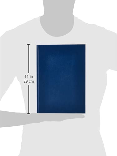 Q-Connect 96 Pages A4 Ruled Feint Manuscript Book