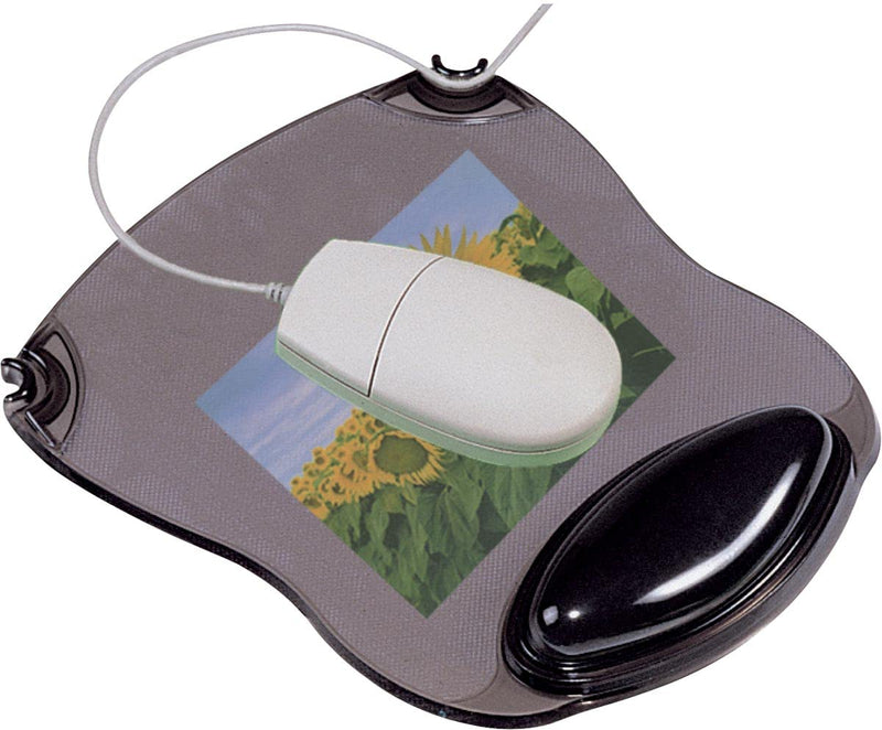 Q Connect KF20084 Clear Gel Mouse Mat