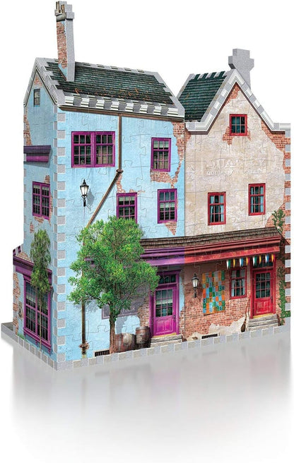 Wrebbit3D | Diagon Alley Collection: Quidditch Supplies & Slug & Jiggers (305pc) | 3D Puzzle | Ages 14+