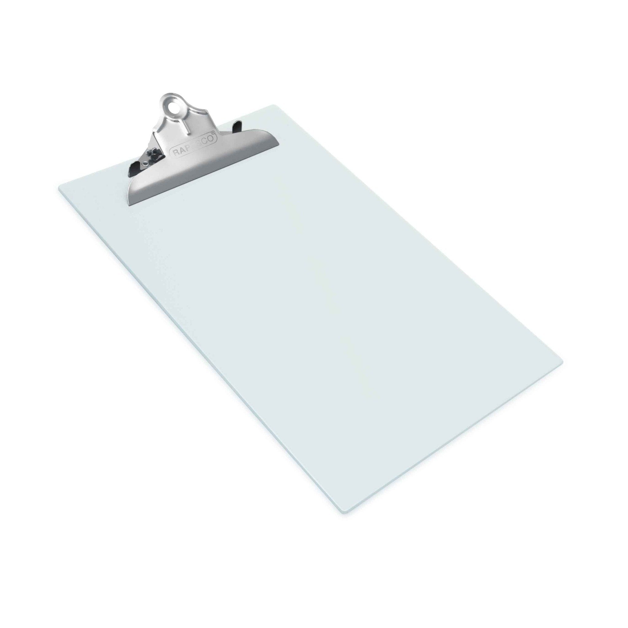 Rapesco 0888 Heavy Duty Plastic Clipboard, A4+/ Foolscap