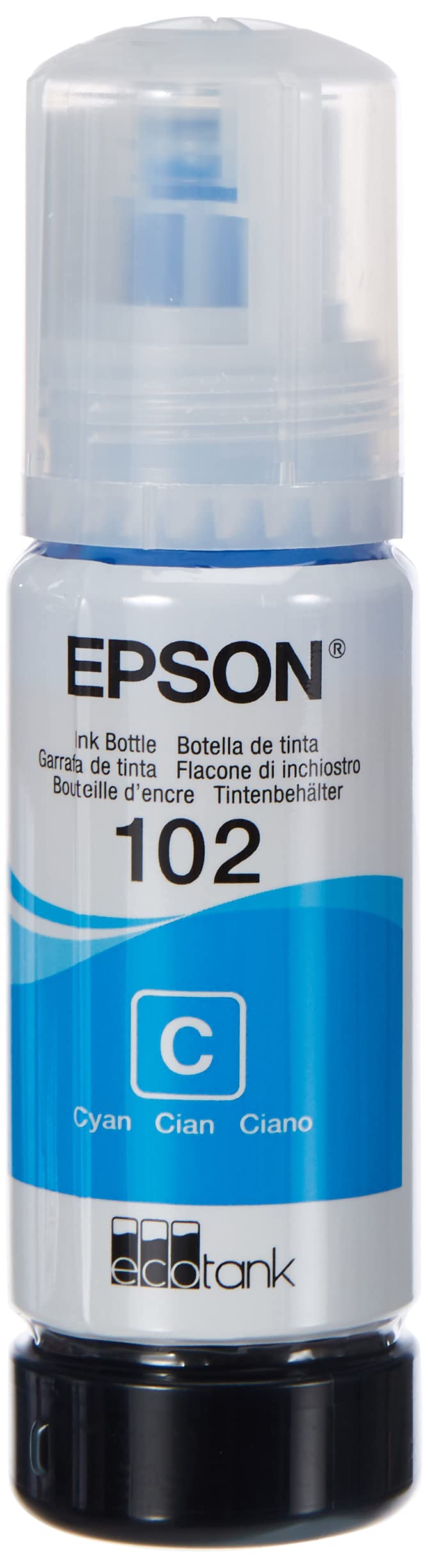 Epson EcoTank 102 Cyan Genuine Ink Bottle