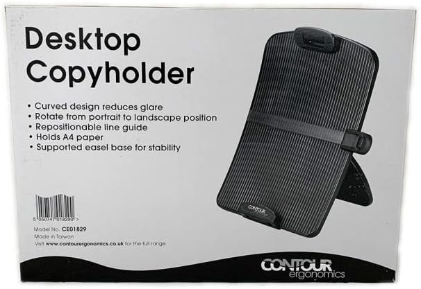 Contour Ergonomics CE01829 Desktop Copyholder