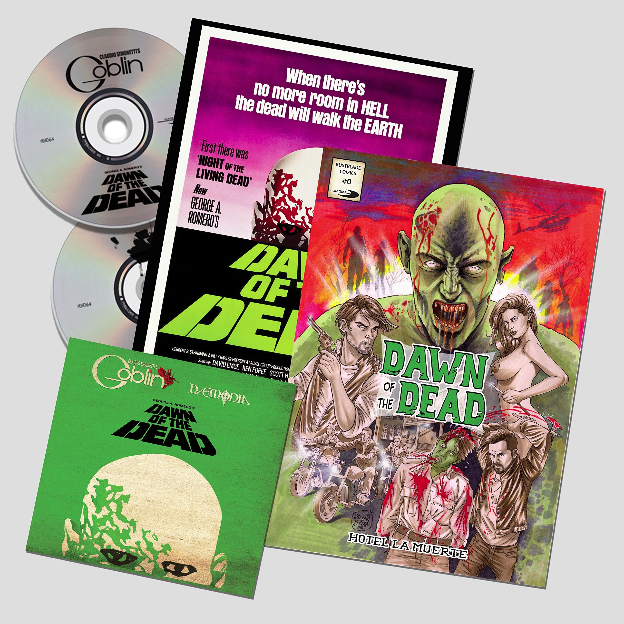 Audio Cd - Dawn Of The Dead (Cd+Fumetto Italiano) (1 CD)