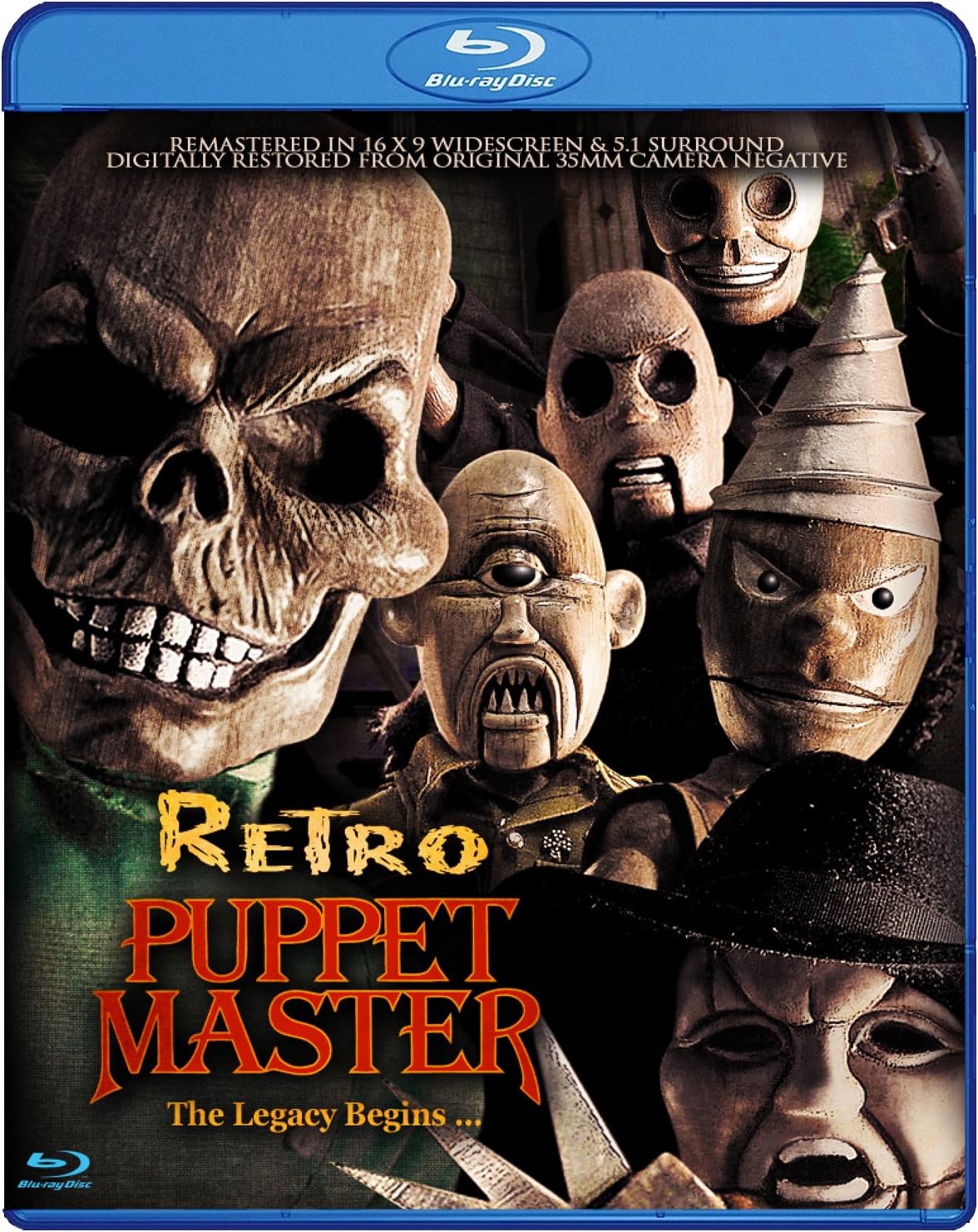 Retro Puppet Master Blu-ray