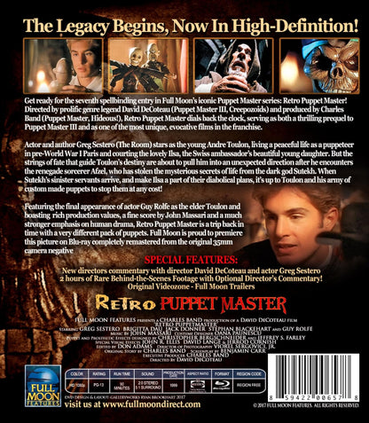 Retro Puppet Master Blu-ray
