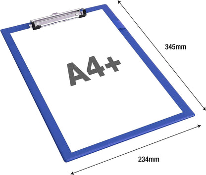 Rapesco VSTCB0L3 Standard Clipboard, A4+