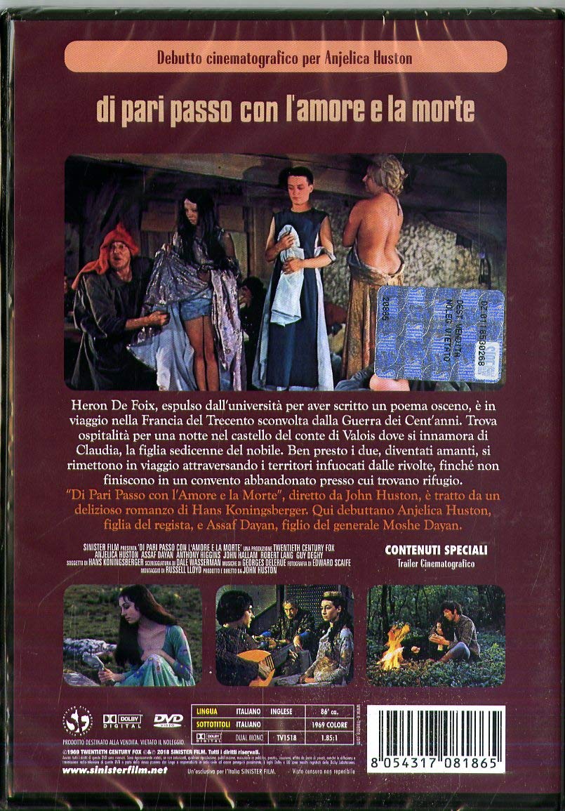 di pari passo con l'amore e la morte DVD Italian Import