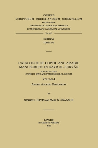 Catalogue of Coptic and Arabic Manuscripts in Dayr al-Suryan. Volume 4