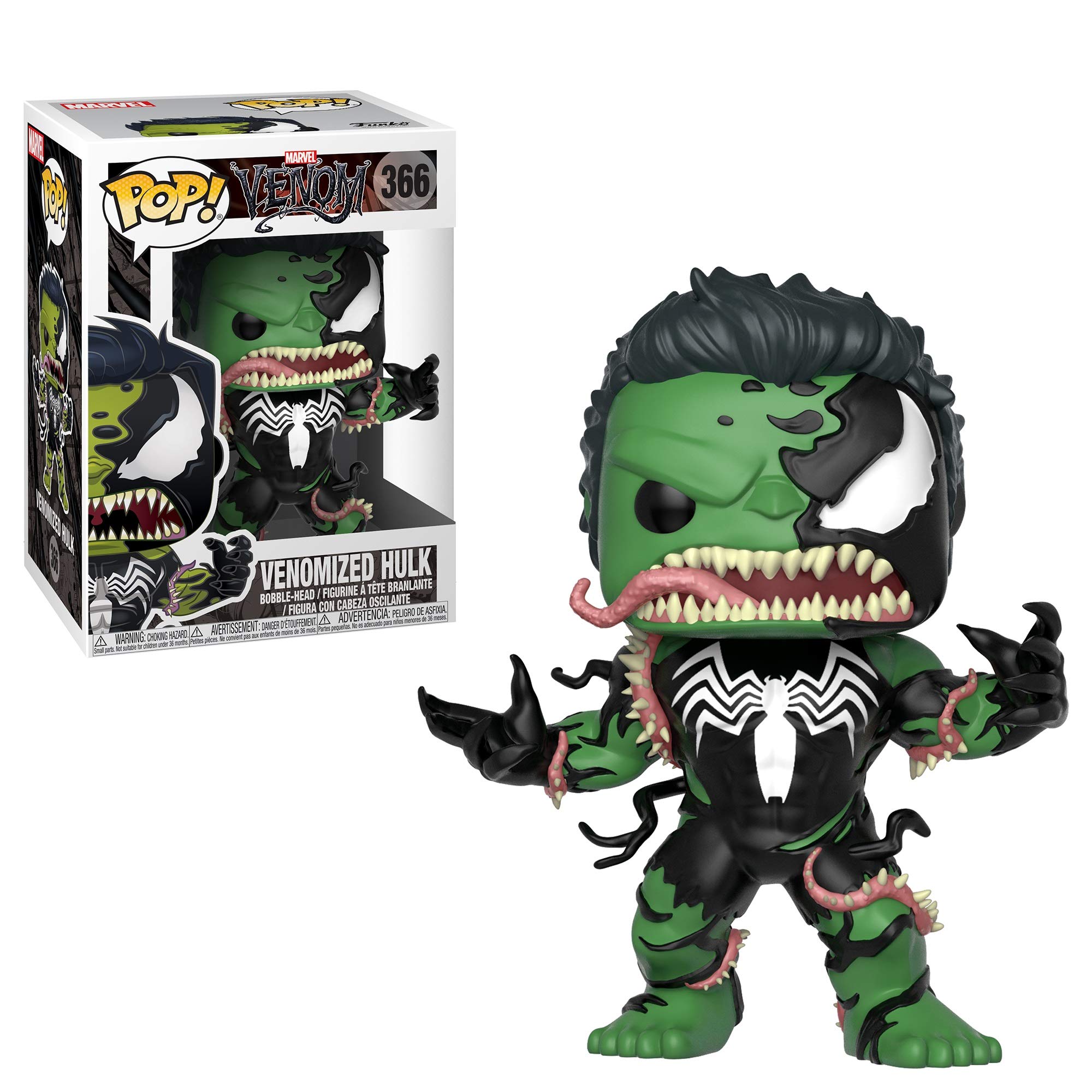 Funko POP! Bobble: Marvel: Marvel Venom: Venom Hulk - Vinyl-Sammelfigur - Geschenkidee - Offizielle Handelswaren - Spielzeug Für Kinder Und Erwachsene - Comic Books Fans - Modellfigur Für Sammler