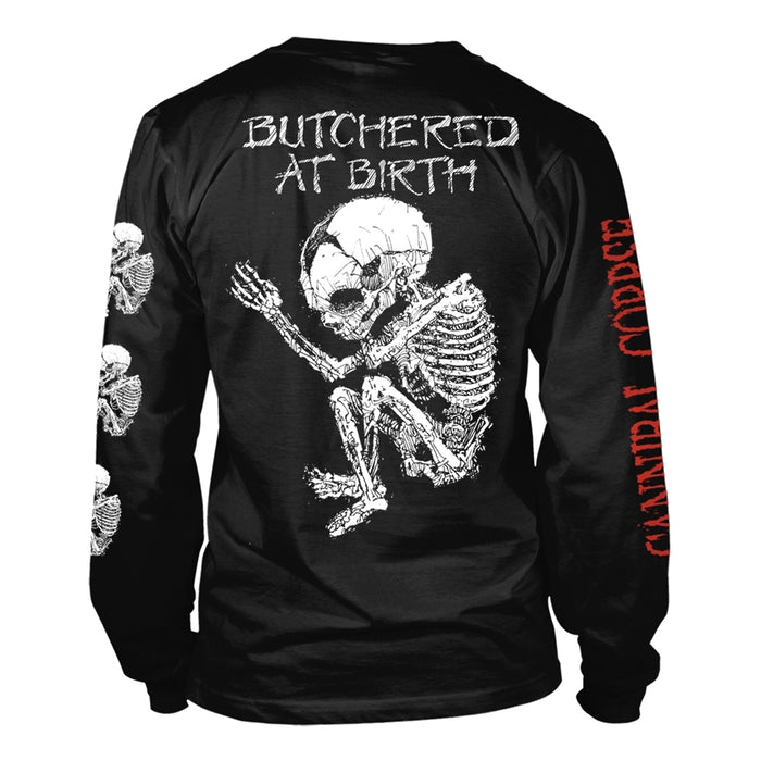 CANNIBAL CORPSE - BUTCHERED AT BIRTH BABY BLACK (FOTL) Long Sleeve Shirt Medium
