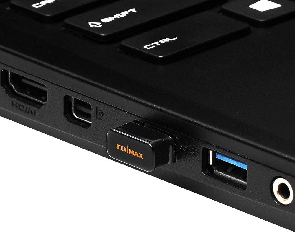 Edimax EW-7611ULB - 2-in-1 N150 Wi-Fi & Bluetooth 4.0 Nano USB Adapter