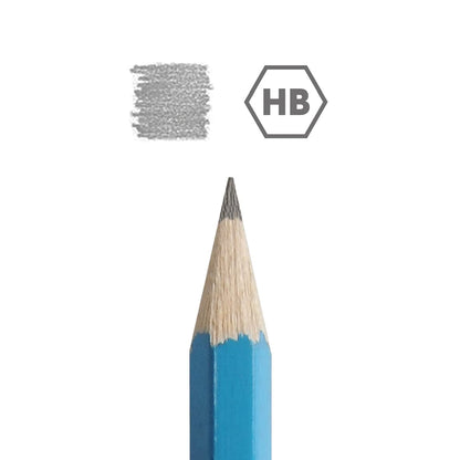 Classmaster GP12HB HB Graphite Pencils — Ideal for Art, Drawing, and Shading (Pack of 36