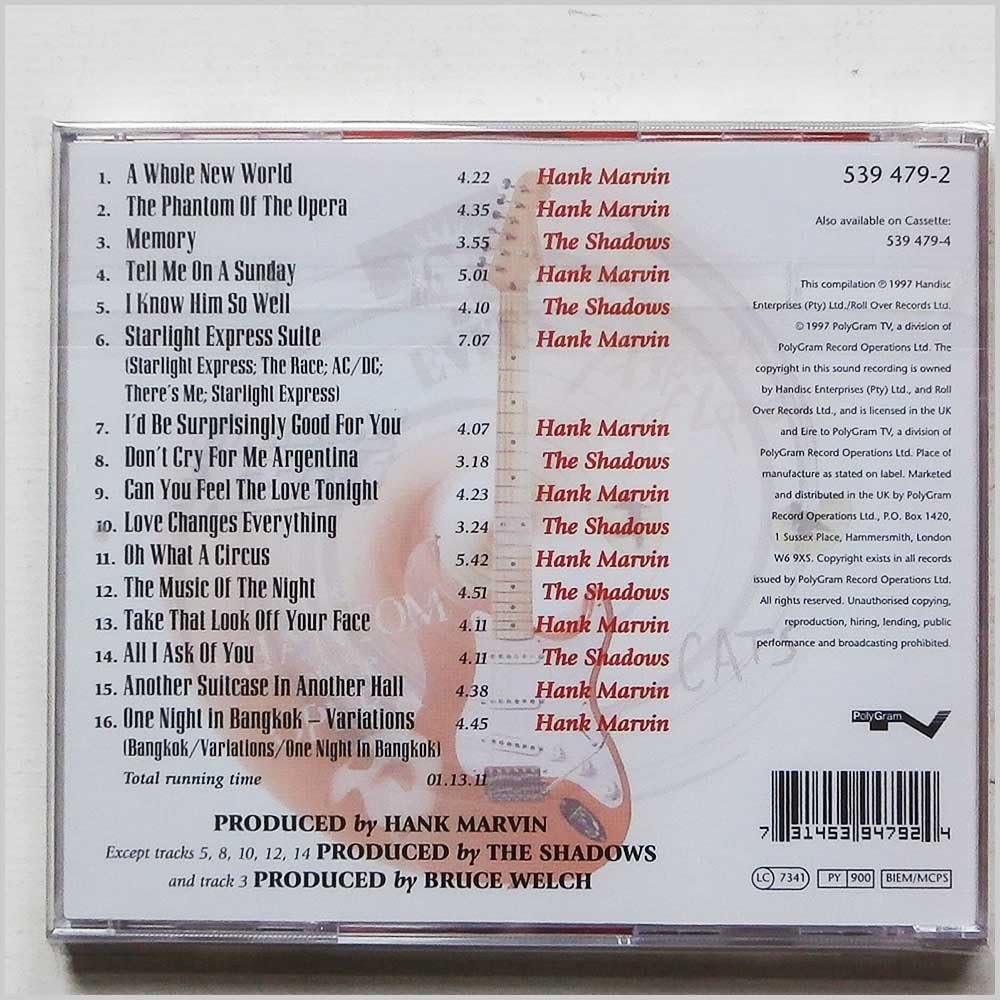 Hank Marvin and The Shadows Play the Music of Andrew Lloyd Webber and Tim Rice
