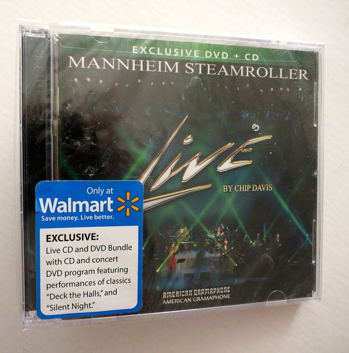 MANNHEIM STEAMROLLER-LIVE -CD+DVD-