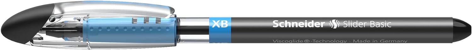 Schneider Slider Basic XB Ballpoint Pen - Black (Box of 10