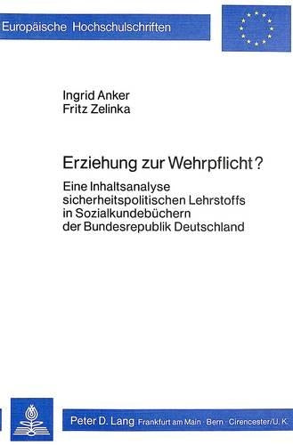 Erziehung Zur Wehrpflicht?