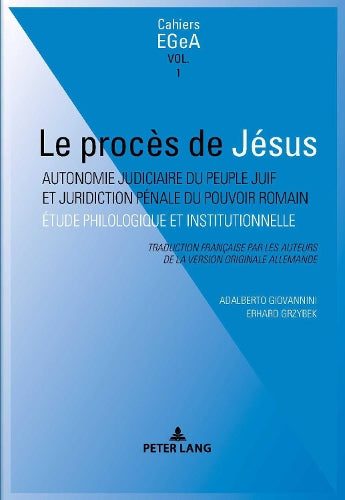 Le Procès de Jésus