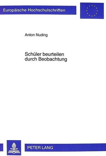 Schueler Beurteilen Durch Beobachtung