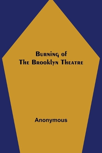 Burning of the Brooklyn Theatre