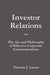 Investor Relations: The Art and Philosophy of Effective Corporate Communications