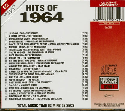 Hollies, Fourmost, Manfred Mann, Swinging Blue Jeans, Paramounts..