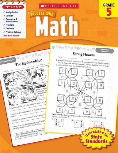 Scholastic Success with Math: Grade 5 Workbook