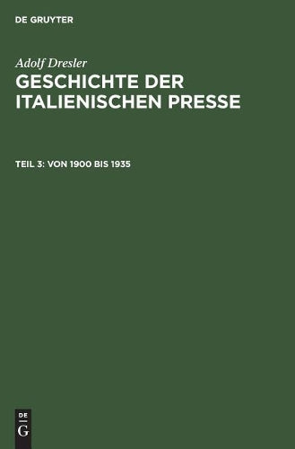Von 1900 bis 1935 (German Edition