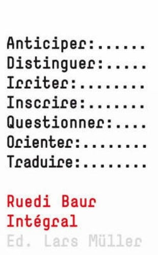 Ruedi Baur Integral