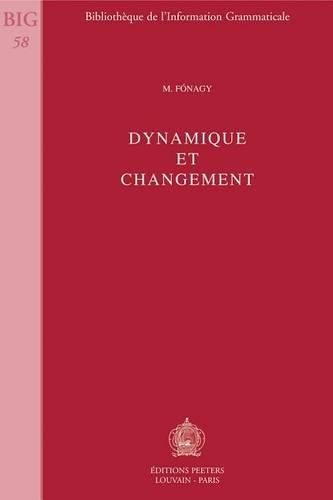 Dynamique Et Changement