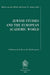 Jewish Studies and the European Academic World