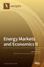 Energy Markets and Economics Ⅱ