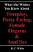 What She Wishes You Knew About Foreplay, Pussy Eating, Female Orgasm & Anal Sex
