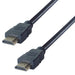 CONNEkT Gear HDMI/HDMI M/M 2m Negro - Adaptador para cable (HDMI, HDMI, Male connector/Male connector, 2 m, Negro