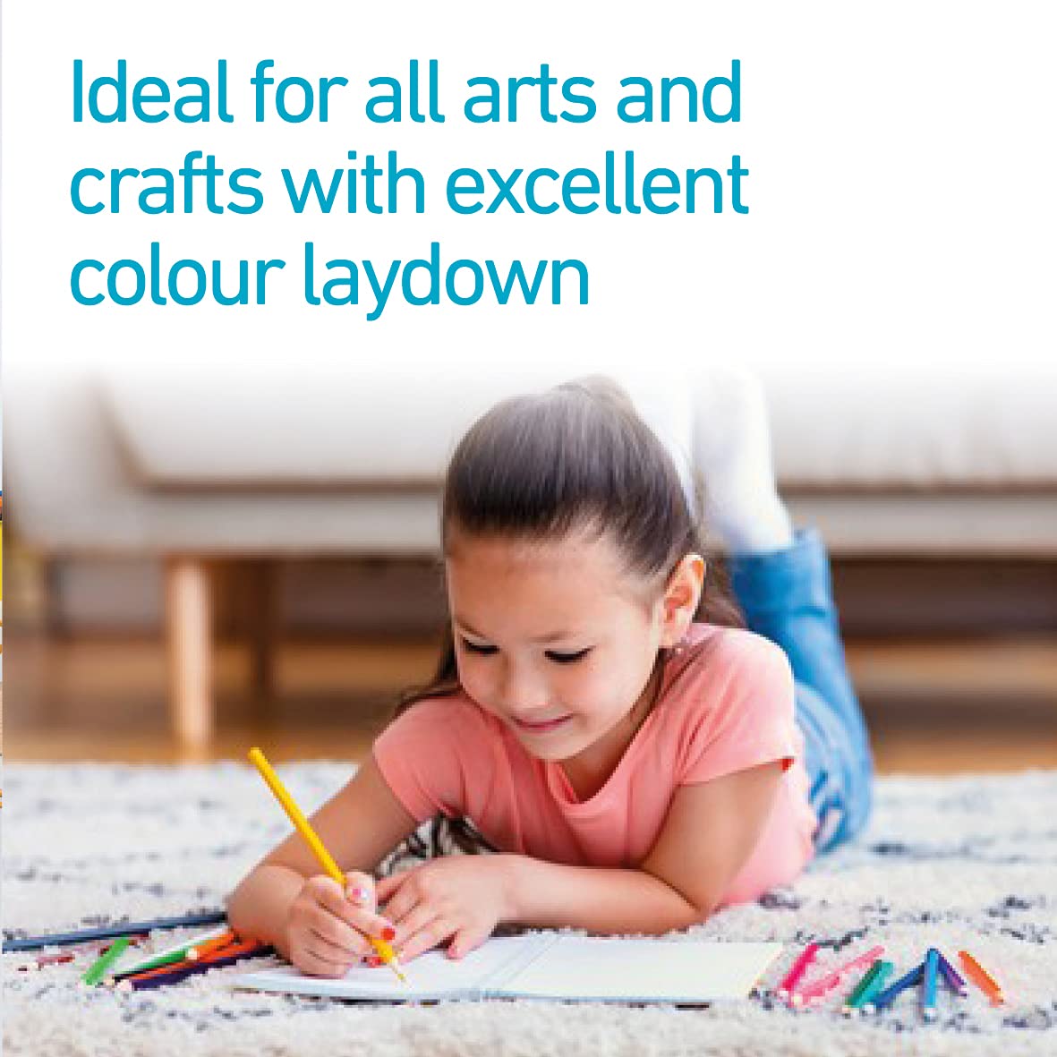 Classmaster Colouring Pencils For Adults & Kids, Coloured Pencils, Long-Lasting Colouring Pencils For Children, Softer Leads For Perfect Colour Laydown, Pre-Sharpened - 144PK