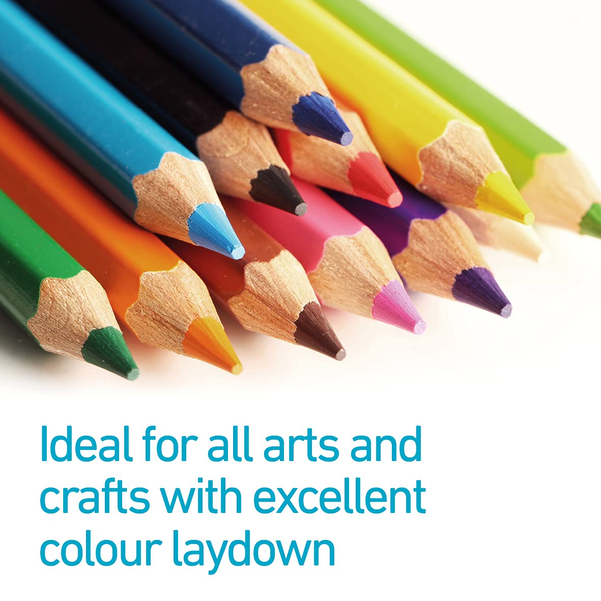 Classmaster Colouring Pencils For Adults & Kids, Coloured Pencils, Long-Lasting Colouring Pencils For Children, Softer Leads For Perfect Colour Laydown, Pre-Sharpened - 144PK