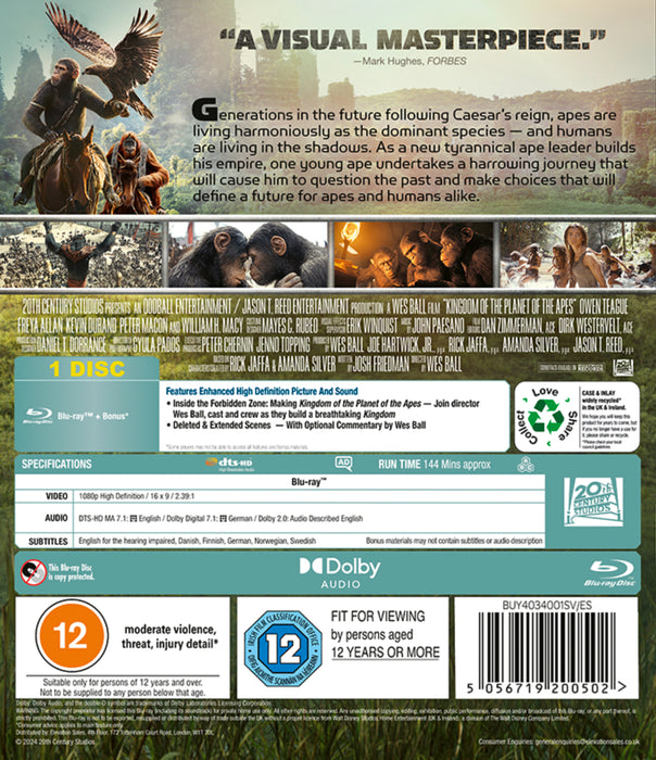 The Kingdom of The Planet Of The Apes