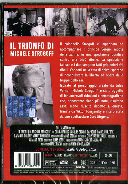 il trionfo di michele strogoff DVD Italian Import